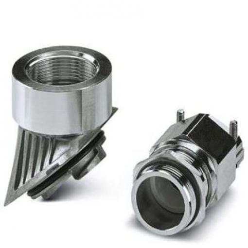 Kabelová průchodka 1414658 Niklovaná mosaz 13mm až 21mm Stříbrná, IP66, IP67 M32 Phoenix Contact