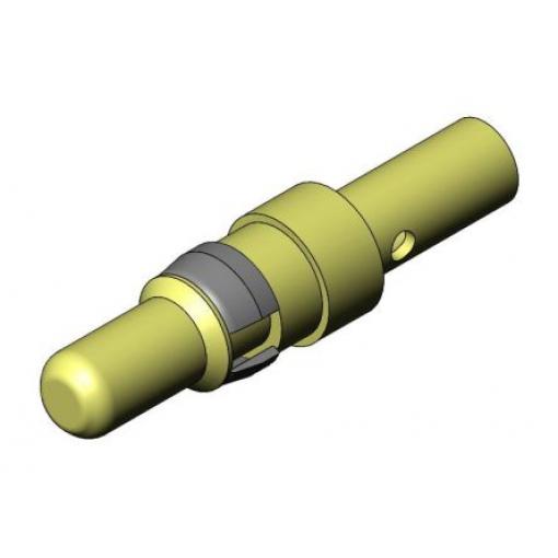 Napájecí kontakt pro konektor D-Sub, řada: 172704, Vnější, 12/14 AWG Krimpovací, pokovení: Zlatá, max. AWG: 12 AWG, typ