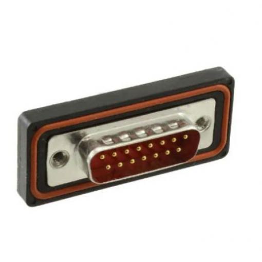 FCT from Molex Konektor D-Sub, řada: 173110, počet kontaktů: 15, orientace těla: Rovný 2.84 mm, Montáž do panelu Vnější,