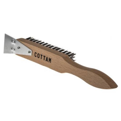 Cottam 37 mm 4řadý Drátěný kotouč Ocel, Odstraňovač rzi, Strojírenství, Všeobecný úklid