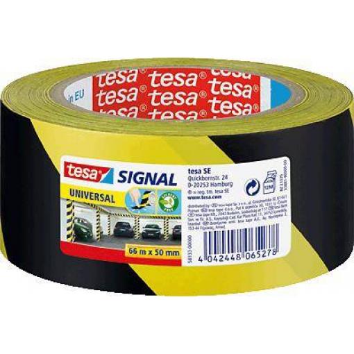tesa UNIVERSAL 58133-00000-00 značicí páska tesa® SIGNAL žlutá, černá (d x š) 66 m x 50 mm 1 ks