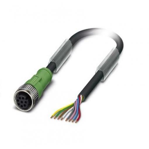 Kabel ovladače snímače, A: Vnitřní, A: Rovný 8, B: Bez koncovky, 30V, IP65, IP67, IP68, řada: SAC-8P Phoenix Contact 5 m