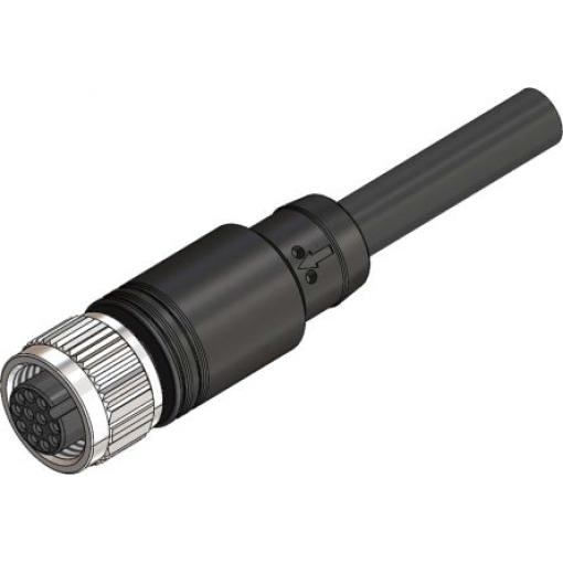 Kabel ovladače snímače, A: Vnitřní, A: Rovný 12, B: Bez koncovky, 30V, IP67, řada: M12 RS PRO 1 m
