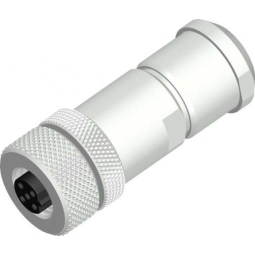 Kulatý konektor, počet kontaktů: 5, Kabel, velikost: M12 RS PRO, pohlaví kontaktu: Vnitřní, orientace těla: Rovný