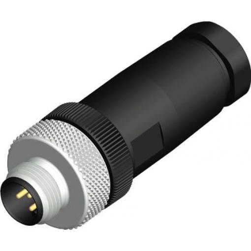 Kulatý konektor, počet kontaktů: 5, Kabel, velikost: M12 RS PRO, pohlaví kontaktu: Vnější, orientace těla: Rovný