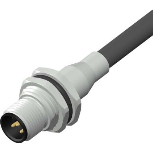 Kulatý konektor, počet kontaktů: 5, Zadní, velikost: M12 RS PRO, pohlaví kontaktu: Vnější, orientace těla: Rovný