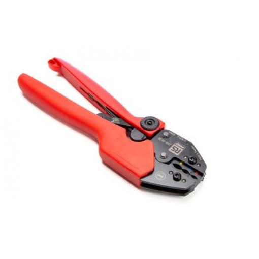 Krimpovací nástroj, řada: 4300 RS PRO 0.5 to 6 mm², pro použití s: Teplovodivé svorky červená, modrá, žlutá