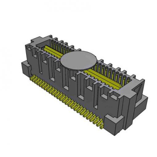 Samtec Konektor PCB, řada: ASP, Deska-deska, počet kontaktů: 52, počet řad: 2, rozteč: 0.64 mm, orientace těla: Rovný,