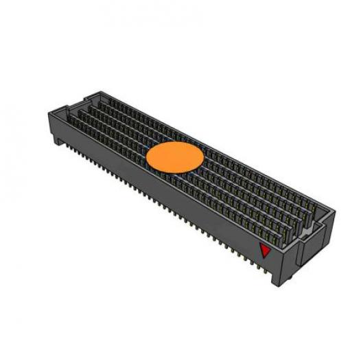 Patice PCB, řada: ASP, orientace těla: Svislé, rozteč: 1.27 mm Deska-deska, počet kontaktů: 400, počet řad: 10, Povrch
