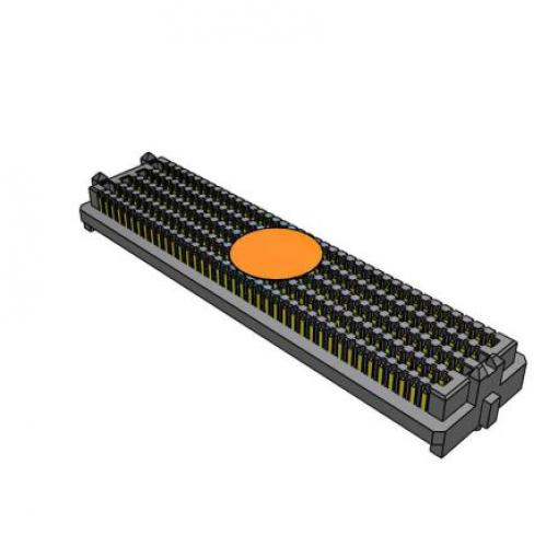 Patice PCB, řada: ASP, orientace těla: Svislé, rozteč: 1.27 mm Deska-deska, počet kontaktů: 400, počet řad: 10, Povrch