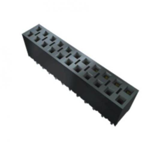 Patice PCB, řada: BCS, orientace těla: Pravý úhel, rozteč: 2.54 mm Deska-deska, počet kontaktů: 24, počet řad: 2,
