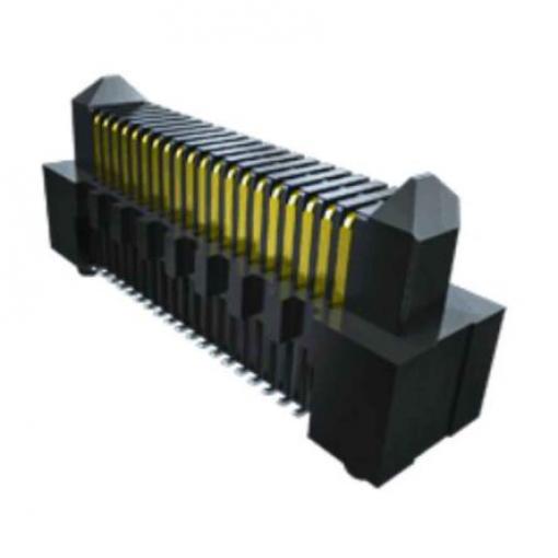 Samtec Konektor PCB, řada: ERM8, Deska-deska, počet kontaktů: 60, počet řad: 2, rozteč: 0.8 mm, orientace těla: Svislé,