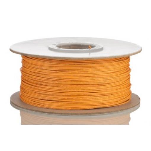 Zapojovací vodič, řada: 11028 plocha průřezu 0.51 mm², typ kabelu: Jednožilový, prameny vodičů: 10, Oranžová, 600 V 305