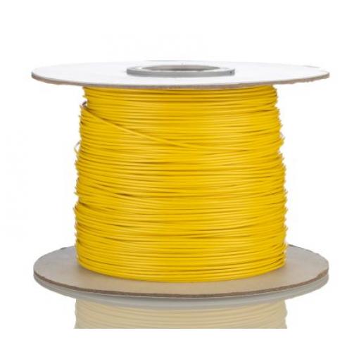 Zapojovací vodič, řada: 1569 plocha průřezu 0.81 mm², typ kabelu: Jednožilový, prameny vodičů: 16, Žlutá, 300 V 305 m 18