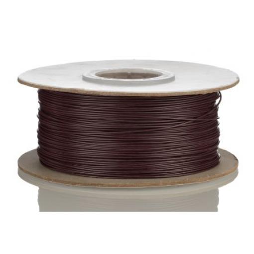 Zapojovací vodič, řada: 1569 plocha průřezu 0.52 mm², typ kabelu: Jednožilový, prameny vodičů: 7, Hnědá, 300 V 305 m 24