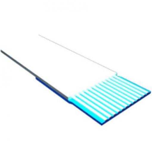 Páskový kabel, řada: FJH Plochý Samtec 40 0.5 mm 4 mm