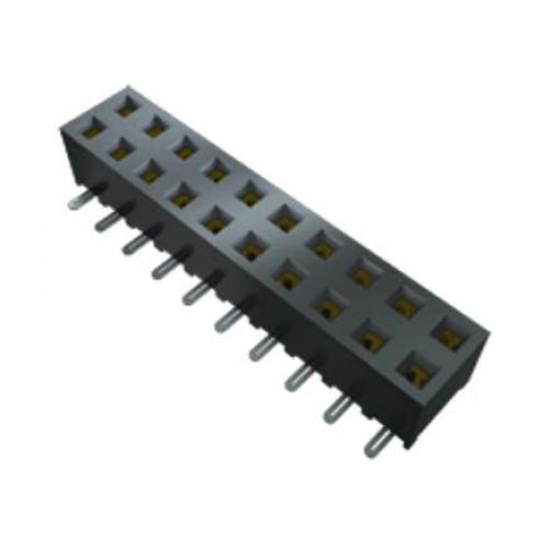 Patice PCB, řada: SMM, orientace těla: Rovný, rozteč: 2 mm Deska-deska, počet kontaktů: 14, počet řad: 2, Povrch