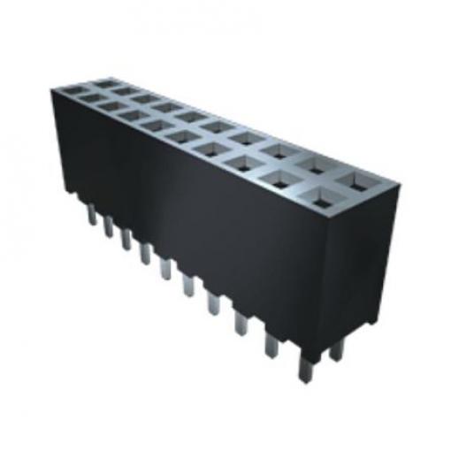 Patice PCB, řada: SQW, orientace těla: Rovný, rozteč: 2 mm Deska-deska, počet kontaktů: 40, počet řad: 2, Povrch Cenově