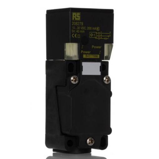 RS PRO Snímač přiblížení Blok M20 200 mA IP68 PnP 250 Hz 40 mm 30 V dc