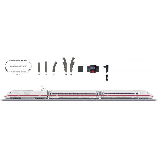 Märklin 29792 H0 startovací sada s vlakovou soupravou ICE 2 od DB AG