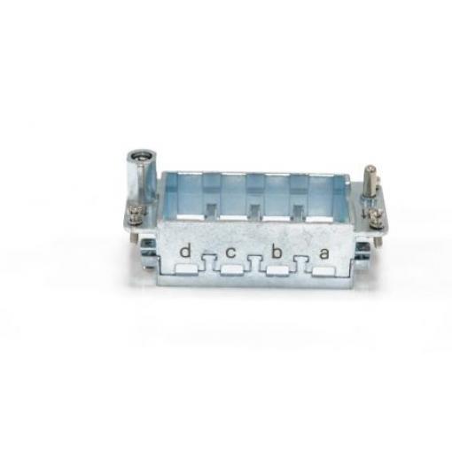RS PRO Rámeček, Rám se závěsem, řada: K16D 4 mm², počet kontaktů: 4, 10 mm² -, počet řad: 1, pro použití s: 4 konektor