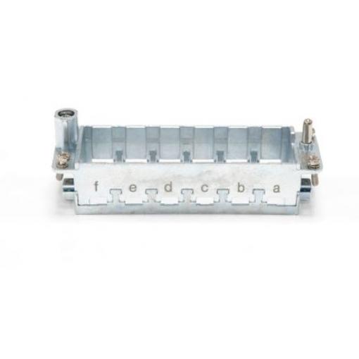 RS PRO Rámeček, Rám se závěsem, řada: K24D 4 mm², počet kontaktů: 6, 10 mm² -, počet řad: 1, pro použití s: 6 konektor