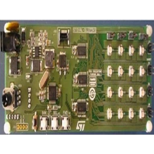 STMicroelectronics Vyhodnocovací sada LED STEVAL-ILL073V1, LED ovladač, Budič RGB LED, ALED1642GW, STM8A Vyhodnocovací