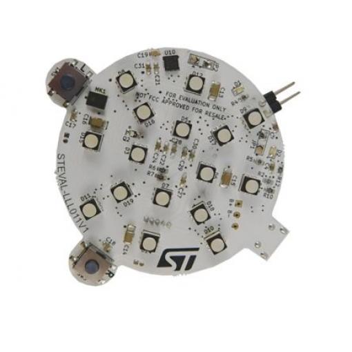 STMicroelectronics Vývojový nástroj pro LED STEVAL-LLL011V1, 16-řádkový LED, Vyhodnocovací deska, LED1202 Vyhodnocovací