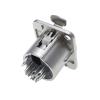 RS PRO Konektor XLR, barva Stříbrná, počet kontaktů: 7, orientace těla: Rovný Vnitřní, pokovení: Nikl, Panel, 50 V