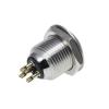 RS PRO Konektor XLR, barva Stříbrná, počet kontaktů: 3, orientace těla: Rovný Vnější, pokovení: Zlatá, Panel, 50 V