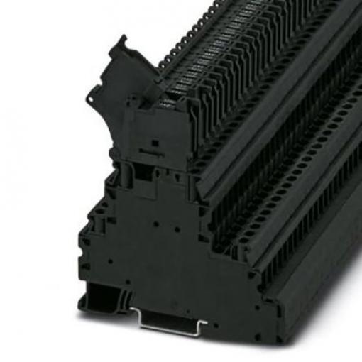 Phoenix Contact Svorkovnice na lištu DIN s pojistkou 3214366, řada: UT 4 - L/HESILED, 12 → 30 V ac/dc Černá 4 mm²