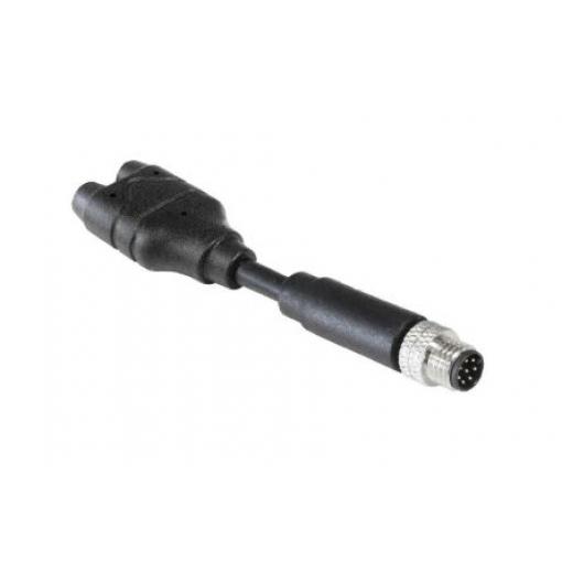 Bulgin Adaptér pro kulaté konektory, řada: M8, orientace těla: Rovný M8, 80 °C 8, -25 °C M8 Vnější, IP67