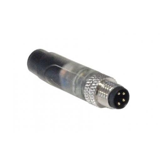 Kulatý konektor, A: Volný konec, 30V, IP67, řada: M8 Bulgin