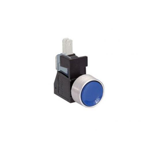 Bulgin Tlačítkový spínač, řada: C0911KB IP65 SPDT Panel zap-zap 12.7 x 12.7 mm 250 V ac