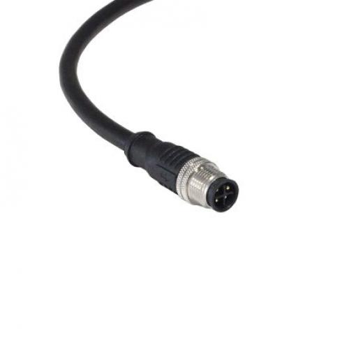 Kulatý konektor, A: Volný konec, 250V, IP67, řada: M12 Bulgin