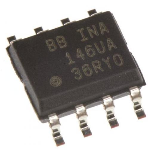 Texas Instruments Operační zesilovač OPA637AU 16 MHz 18 V, SOIC, počet kolíků: 8 kolíkový