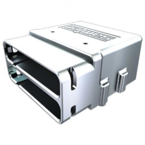 Samtec Sestava klece QSFP HDC, řada: HDC-035-01, Víceúčelová klec, pro použití s: Je propojen se čtyřřádkovým konektorem