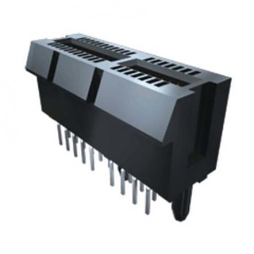 Samtec Hranový konektor, řada: PCIE-036-02-S-D-RA, rozteč: 1 mm Vnitřní, počet kontaktů: 72, počet řad: 2, orientace