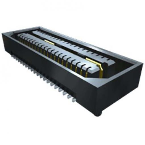 Patice PCB, řada: QSE, orientace těla: Pravý úhel, rozteč: 0.8 mm Deska-deska, počet kontaktů: 40, počet řad: 2, Povrch