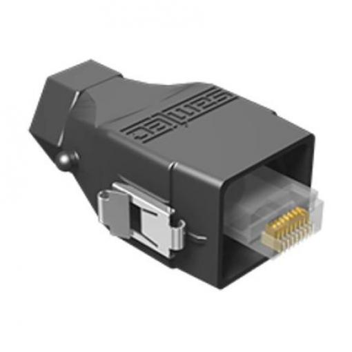 Samtec Konektor RJ45, řada: RCEF Vnější, počet cest: 8, Rovný, Kabel, počet portů: 1portový