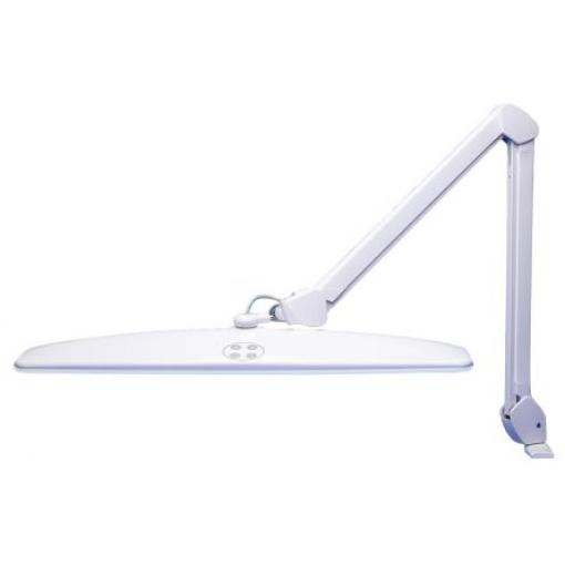 Stolní lampička, typ žárovky: LED, 21 W dosah 400 mm Objímka základna Nastavitelné rameno barva Bílá, 230 V ac Žárovka