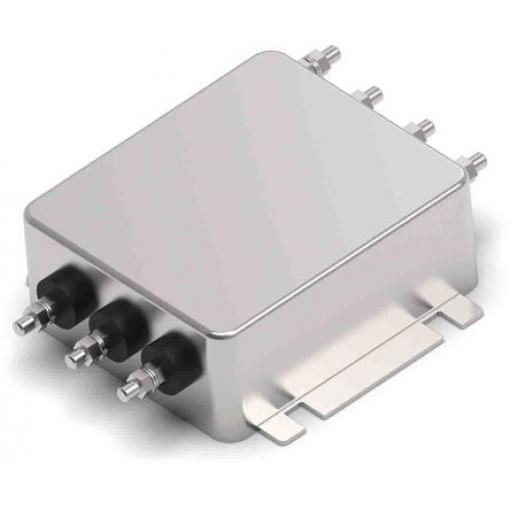 Filtr EMI, řada: KEB, 440 V AC, 50 → 60Hz, Montáž na rám, Závitový čep, 15A, 3 mA, TE Connectivity, Single Stage