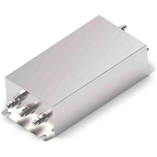 Filtr EMI, řada: KEB, 440V ac, 50/60 Hz, Montáž na rám, Závitový čep, 150 A, počet fází: 3, 8 mA, TE Connectivity, 1,