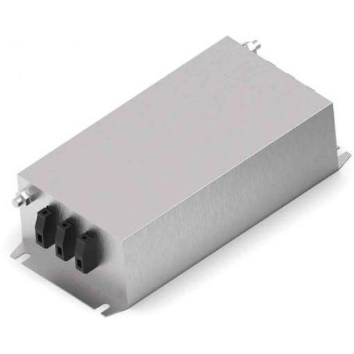 Filtr EMI, řada: KEB, 440V ac, 50/60 Hz, Montáž na rám, Svorkovnice, 100 A, počet fází: 3, 6 mA, TE Connectivity, 1,