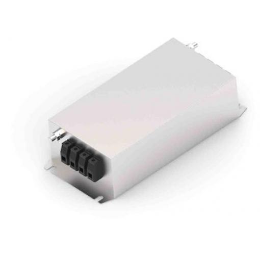 Filtr EMI, řada: KEP, 440V ac, 50/60 Hz, Montáž na rám, Svorkovnice, 100 A, počet fází: 3, 12 mA, TE Connectivity, 1,