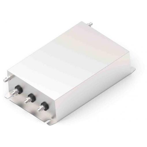 Filtr EMI, řada: KEM, 520V ac, 50/60 Hz, Montáž na rám, Svorkovnice, 250 A, počet fází: 3, 20 mA, TE Connectivity, 1,