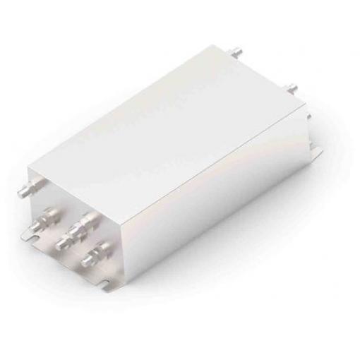 Filtr EMI, řada: KEP, 520V ac, 50/60 Hz, Montáž na rám, Závitový čep, 150 A, počet fází: 3, 12 mA, TE Connectivity, 1,