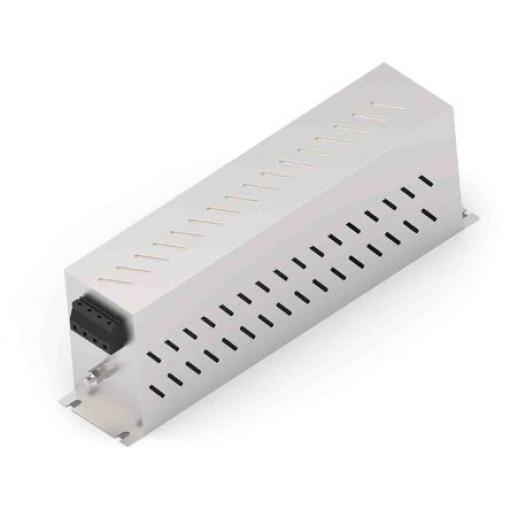 Filtr EMI, řada: KEV-BS, 520V ac, 50/60 Hz, Montáž na rám, Svorkovnice, 30 A, počet fází: 3, 5 mA, TE Connectivity, RoHS