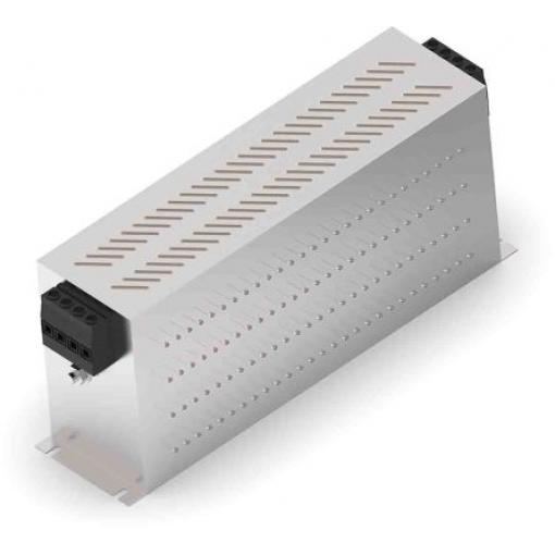 Filtr EMI, řada: KEV-BS, 520V ac, 50/60 Hz, Šasi, Svorkovnice, 75 A, počet fází: 3, 11 mA, TE Connectivity, 2, CSA, UL