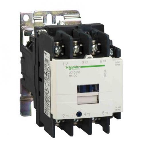 Schneider Electric 1 NO, 1 NC Reverzační stykač napětí ve vinutí 24V dc 3pólový 40 A 1kV 30 kW s 3 NO kontakty 24V dc